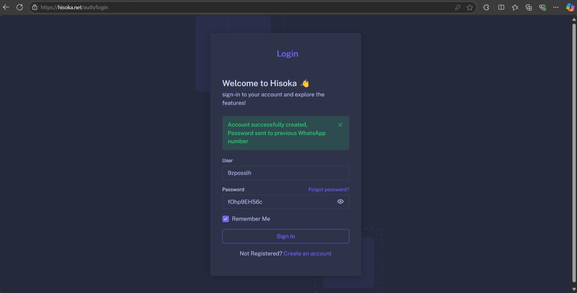 Login